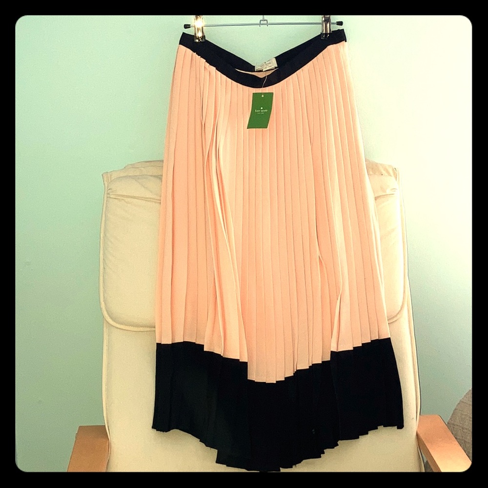 Kate Spade Color Block Midi Skirt